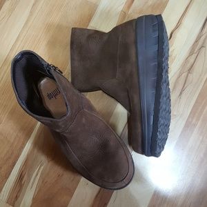 Fitflop Ankle Boot Brown Size 9